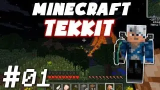 Let's Play TEKKIT: Minecraft Mod W/ Phoxine - Episode One 