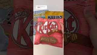 Kitkat blind bag opening 🍫 #unboxing #paperdiy #blindbag #diy #squish #sauishy #asmr