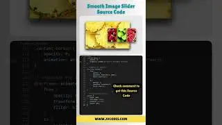 Smooth Image Slider Source Code 