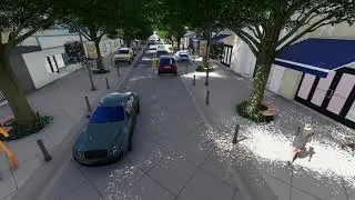 Clematis Streetscape Walkthrough (Early Version)