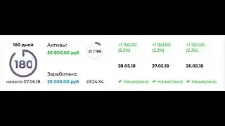 КАК ЗАРАБАТЫВАТЬ 1150р В ДЕНЬ ! ? НИЧЕГО НЕ ДЕЛАЯ ! ИНВЕСТИЦИИ ! Заработок в Интернете !