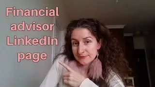 Flat fee & advice only financial advisor LinkedIn page tips