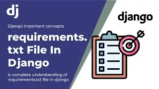 😍 What is requirements.txt in python and how to setup requirements.txt file in any python project 😍
