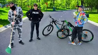 The story about Den's missing bikes and the police