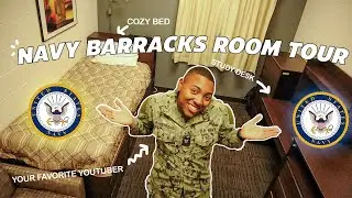 UNITED STATES NAVY BARRACKS ROOM TOUR (2023)| NSA BAHRAIN