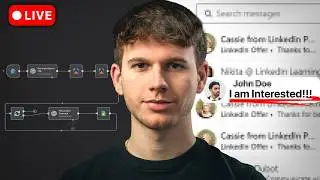 I Built an AI System That Automated My LinkedIn Outreach Using n8n