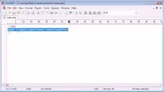 Output HTML Using echo or Print in PHP