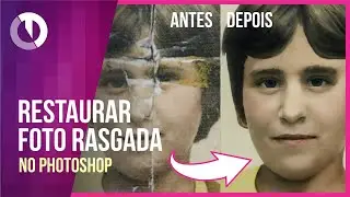 Como restaurar foto rasgada no Photoshop