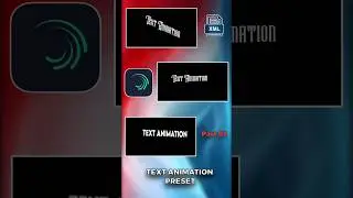 02 Top 03 Text Animation ।Alight Motion। 