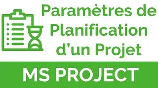 MS Project #1: Project Planning Settings and Work Schedule