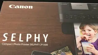 Canon Selphy CP1300 Setup