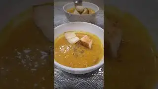 home-made pumpkin soup 🍲
