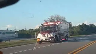 Polk County Fire Rescue Rescue 7 Responding Code 3 (6/7/2024) 🚑