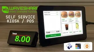 Self Service Kiosk with LVGL & EEZ Studio on 