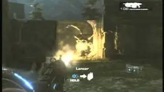 Gears of War 3 Gameplay - Lambent Berserker Boss - Act 3 Chapter 2