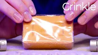 ASMR Best Crinkle Sounds Collection 🌙 99.9% of You Will Deep Sleep / 3Hr (No Talking)