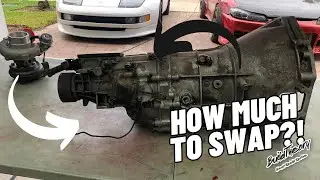 How dose it COST to MANUAL SWAP Your 300zx Z32 ?