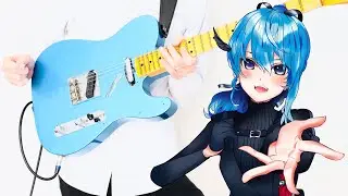 《ソワレ / 星街すいせい》ギターで弾いてみた／すいちゃん描いてみた／Guitar Cover＆illustration／Soirée／Hoshimachi Suisei