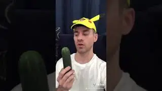 Mommy can I have this cucumber? Lol