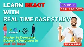 React Tutorial S-10| Interview-Oriented | Real-Time Projects | Case Study Based Training | Opentechz