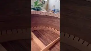 Kerfed Linings Inside a Classical Guitar