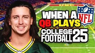 Playing CFB 25 Like an IRL QB 🎯