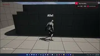 Unreal Engine mantling system test