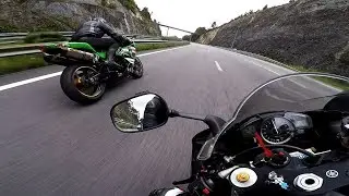 Yamaha YZF R1 2007 VS Kawazaki Zx10 2006