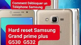 Voici comment faire un Hard reset samsung grand prime plus: j2 j3 j4 j5 j1