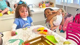 ELOAH RECEBE A VISITA DE SUA PRIMA E SE DIVERTEM JUNTAS !