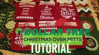 Dollar store oven mitt