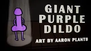 Giant Purple Dildo