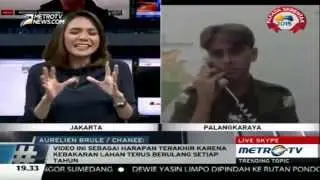 Video Chanee Kalaweit Protes Kabut Asap, Ini Alasannya