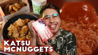 Making McDonald's Katsu McNugget BETTER with Japanese Curry and Rice