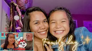 Family day | Sab’s first Jollibee sa US and first 3D experience