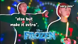 A Frozen Special Christmas Party with TXT