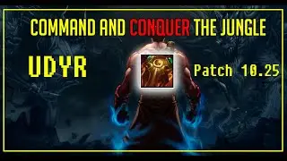 BASIC JUNGLE UDYR GUIDE PATCH 10.25 BUILD/RUNES| UDYR COMMENTARY GUIDE SEASON 11 -LEAGUE OF LEGENDS