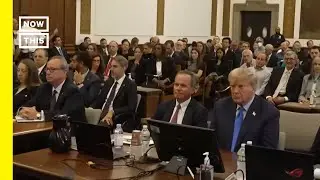Donald Trump in NY Court Over Civil Fraud Trial
