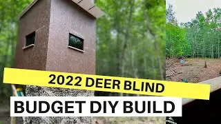 How I Built My Deer Blind Build on a Budget - A Hunters Clubhouse