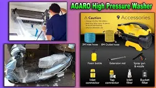 AGARO Supreme Plus High Pressor Washer Unboxing and Review ll in Telugu By Vamsi ll