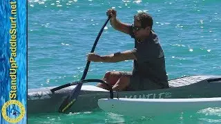 John Puakea Teaches Canoe Paddling Technique: The Catch - Part 2