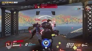 Overwatch - Brigitte PotG - Two Doomfist Environmentals