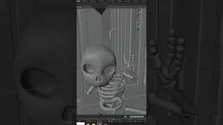 Details into autumn cozy art🎃#3dart  #octoberart #blenderanimation #3dcharacter Ready for Halloween?