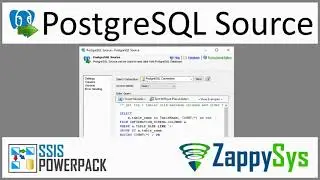 SSIS PostgreSQL Source - Fast Read PostgreSQL data and Upsert into MS SQL Server