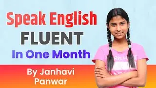 Speak fluent English in 1 month!! 