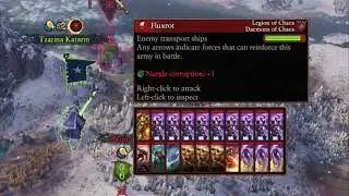 Another useful feature in Warhammer 3. Balance of power with enemy army