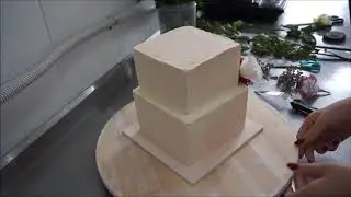 сборка ярусного торта