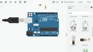 Arduino: How to Blink an LED Using TinkerCad