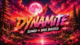 ◉ TECHNO | DYNAMITE (Remix) [Slowed + Bass Boosted] - CHXSE WAVE & WAY 2 FAST