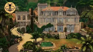 Château dans la Jungle | The Sims 4 Speed Build